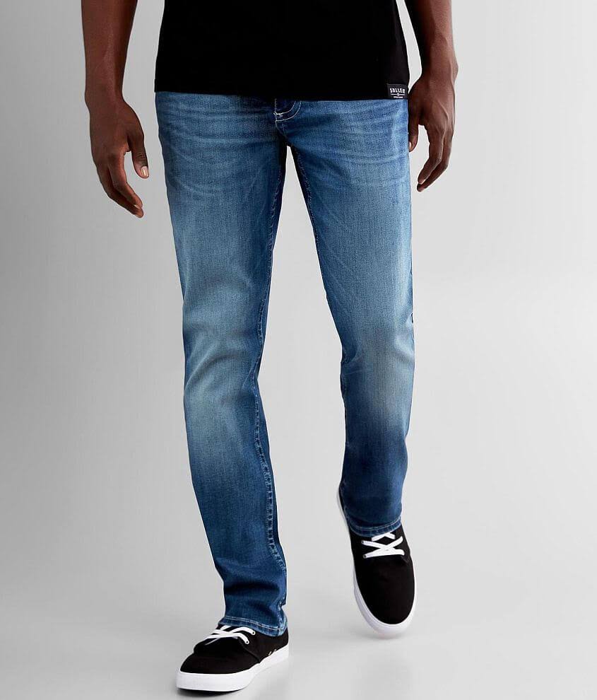 Outpost Makers Original Straight Stretch Jean - Blue 28/32, Men's