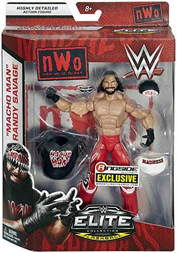 Ringside Nwo Wolfpac Macho Man Randy Savage - WWE Elite Exclusive Mattel Toy Wrestling Action Figure