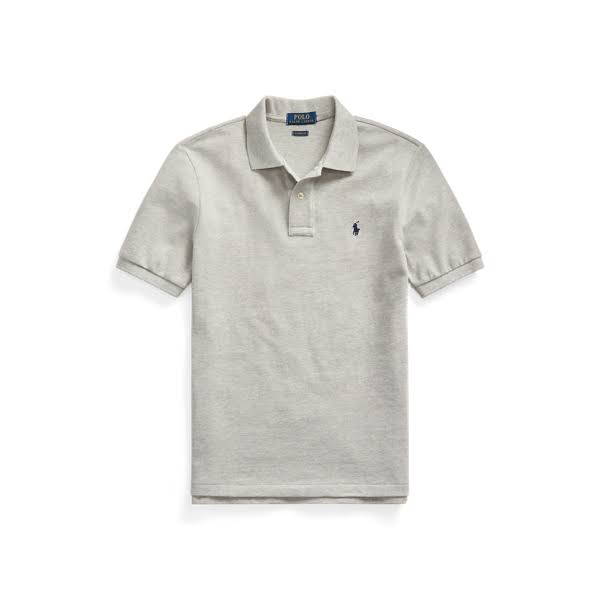 Ralph Lauren Boy's Cotton Mesh Polo Shirt - Size 2T in Andover Heather