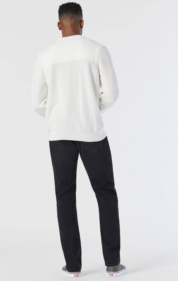 Mavi Men&s Zach Straight Leg in Dark Smoke Feather Blue | Men&s Jeans