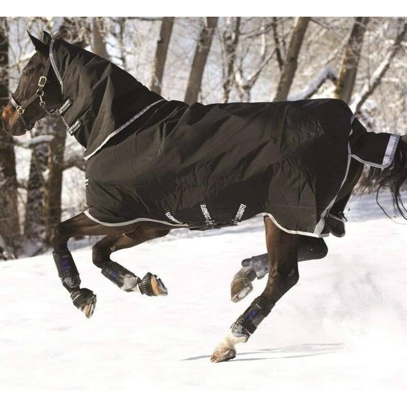 Rambo Supreme Turnout Medium with Vari-Layer Black u0026 Silver 250g