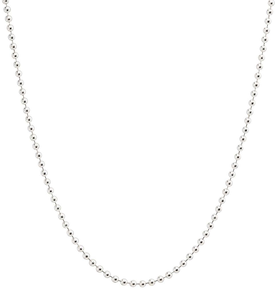Ball Chain Sterling Silver / 24in