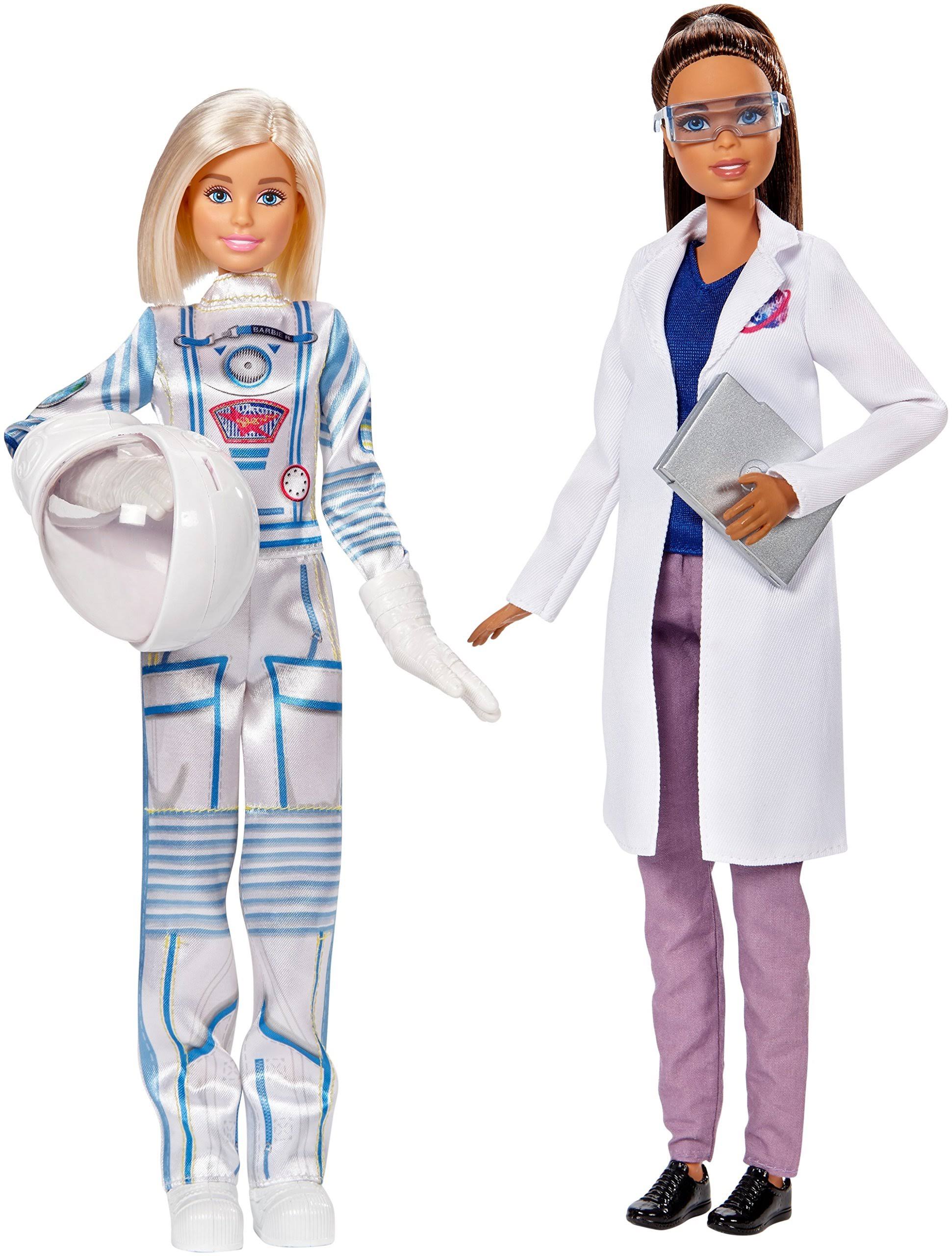 Barbie Astronaut u0026 Space Scientist Dolls