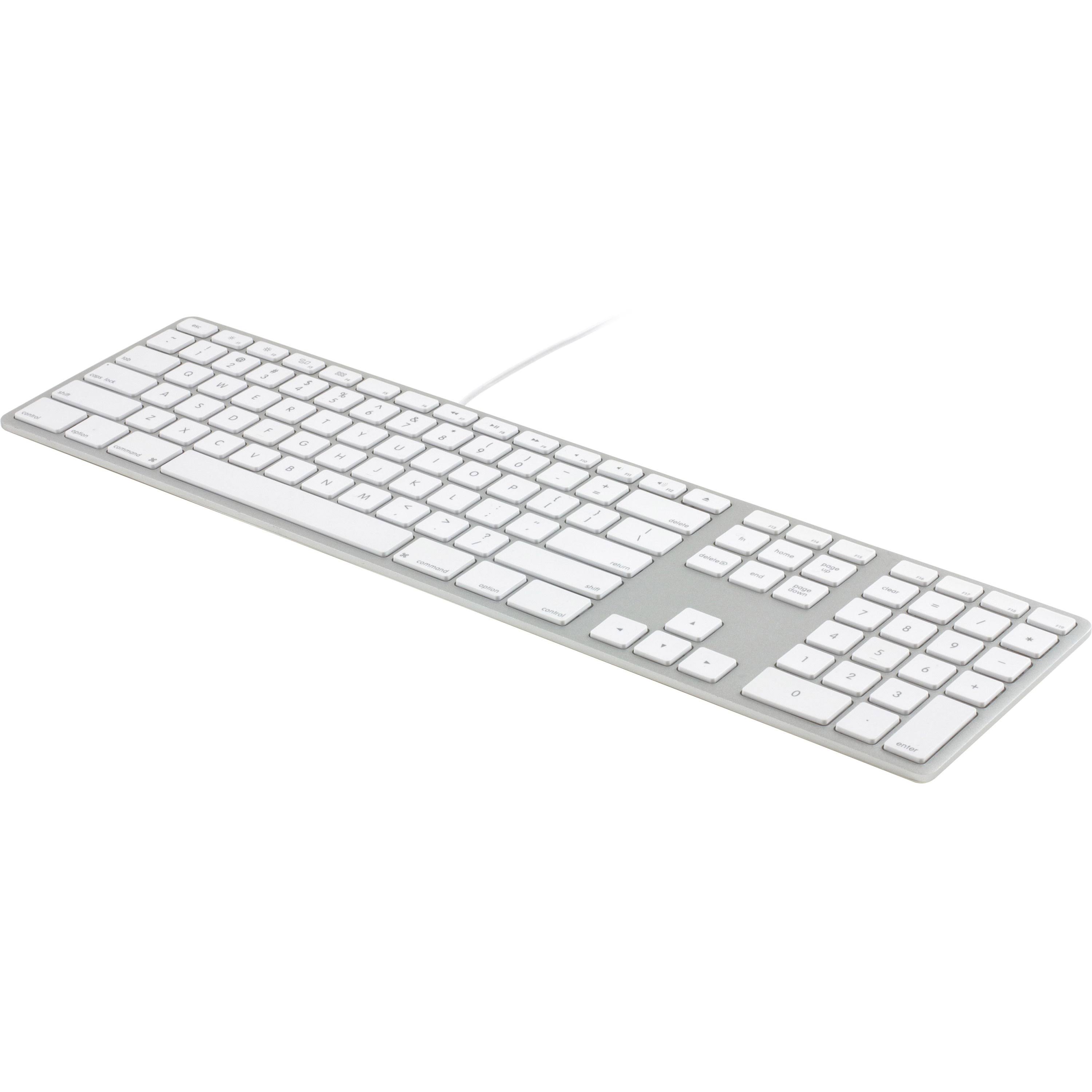 Matias Aluminum USB Keyboard - Silver