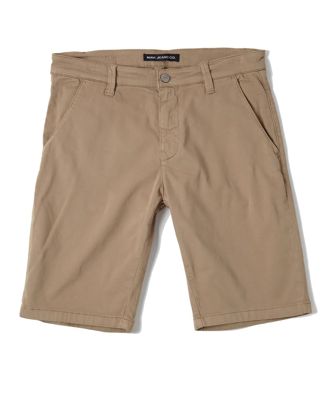 Mavi Men&s Jacob Shorts in British Khaki Twill