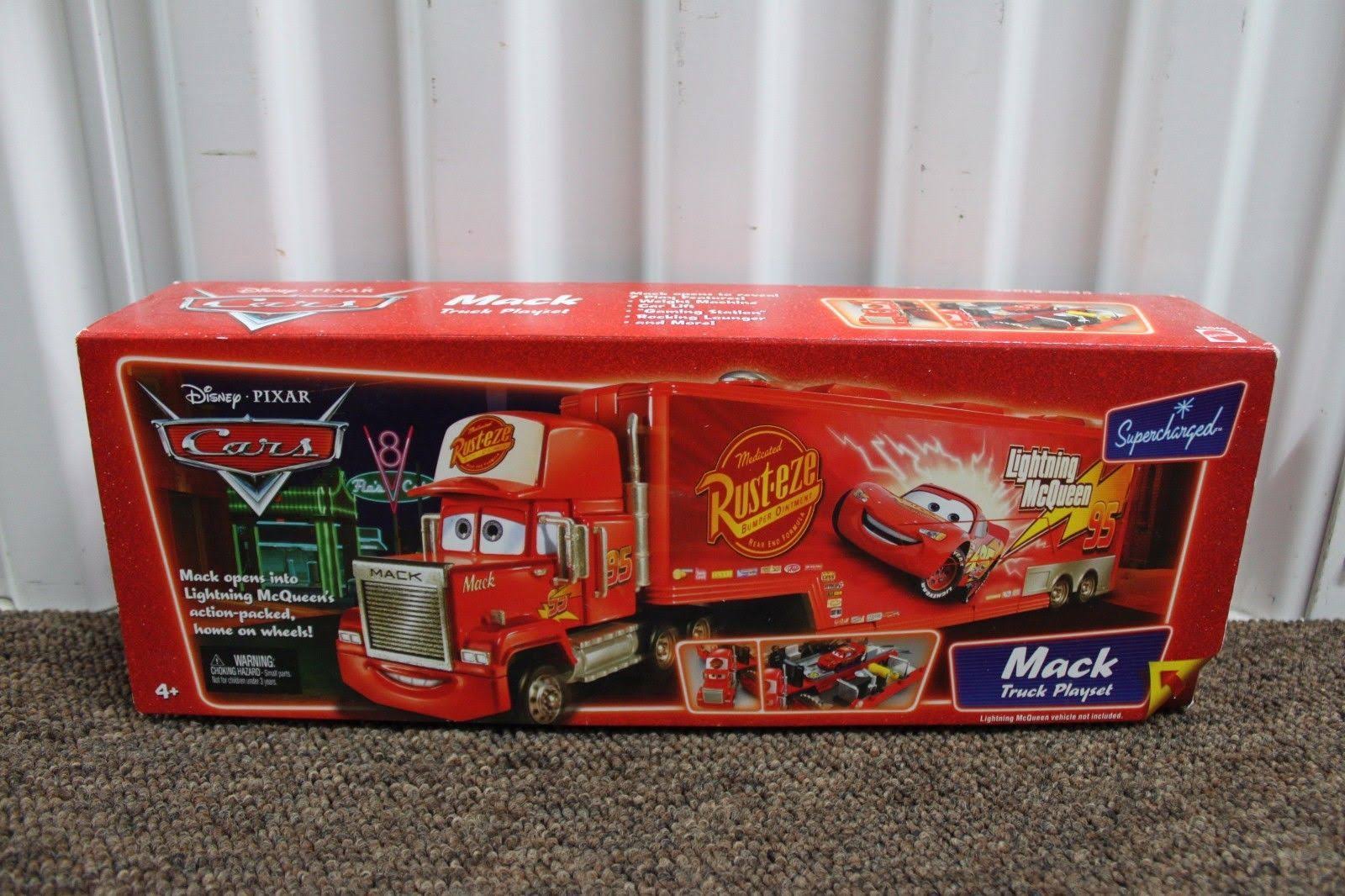 Mattel Cars Mack Truck Playset