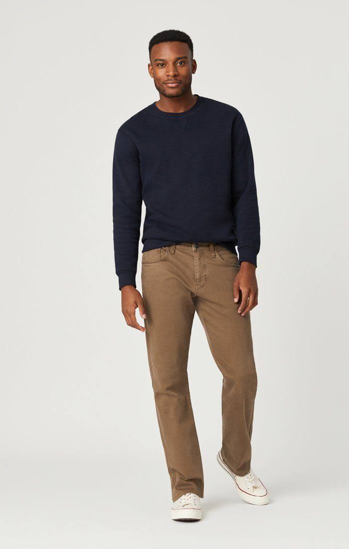 Mavi Men&s Matt Relaxed Straight Leg in Coffee Comfort | Men&s Jeans