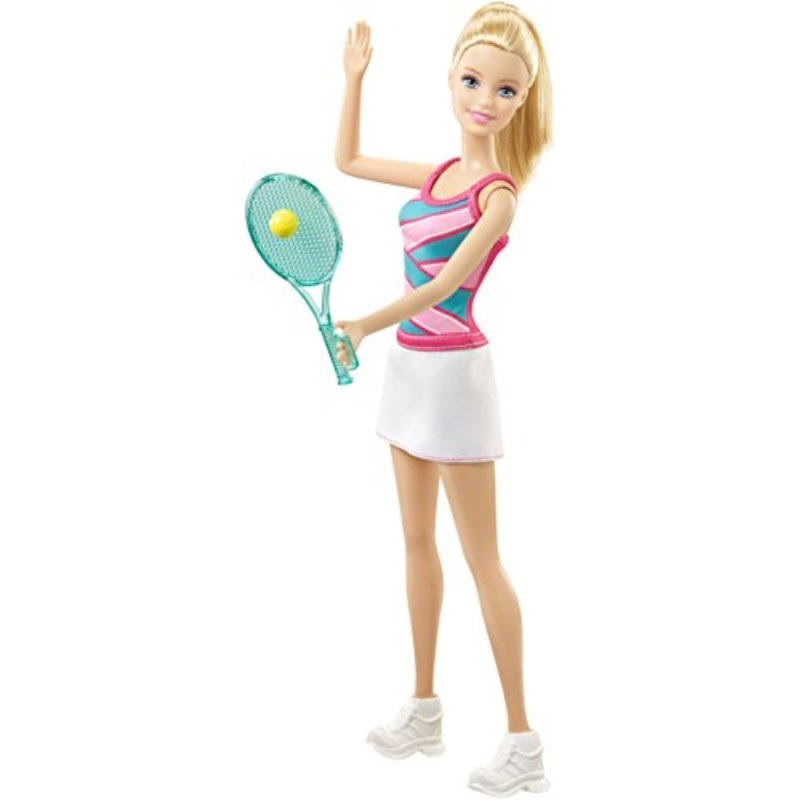 Barbie Careers Tennis Player Doll &CFR04 - Dolls u0026 Accessories