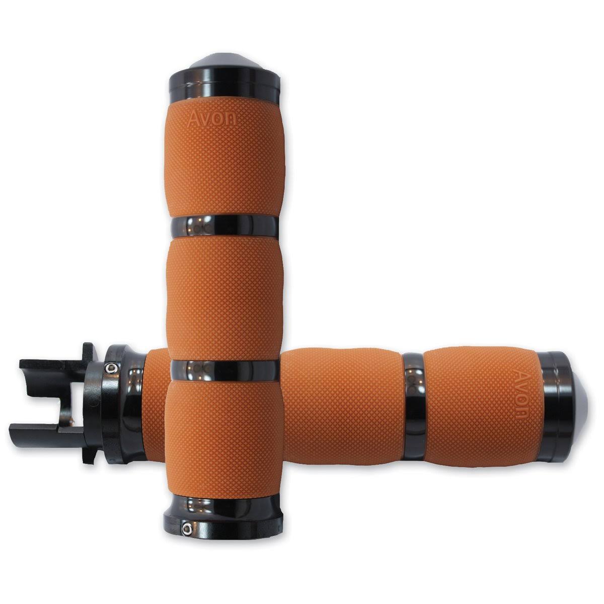 Avon Grips Black/Tan Air Cushion Grips IN-S-AIR-AN-TN