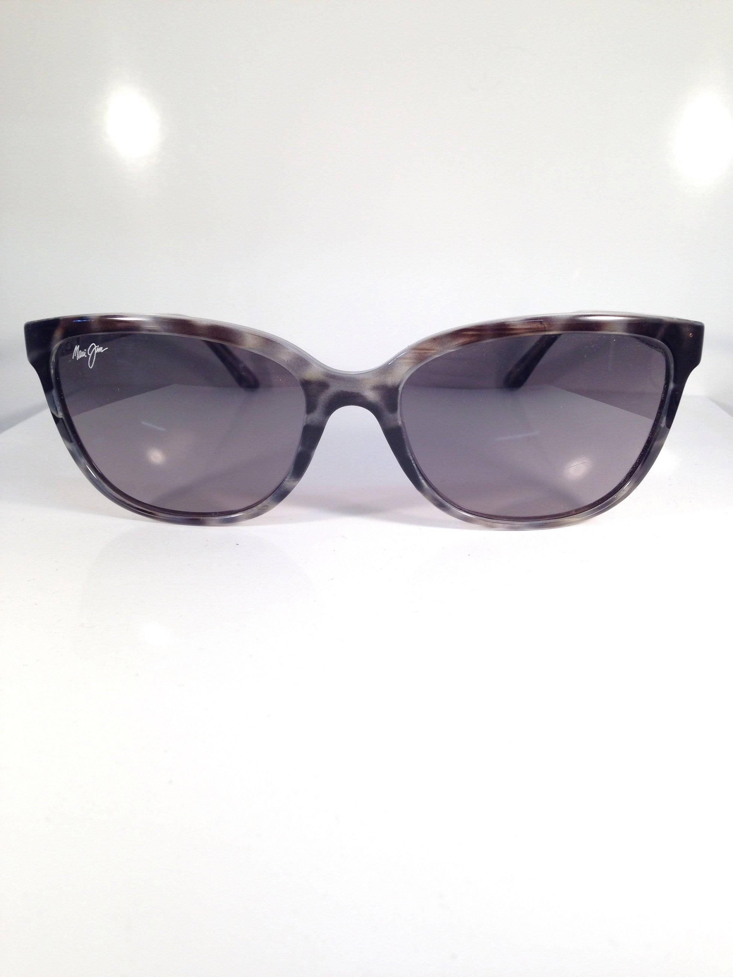 Maui Jim Men&s Polarized Honi GS758-11S Grey Cat Eye Sunglasses