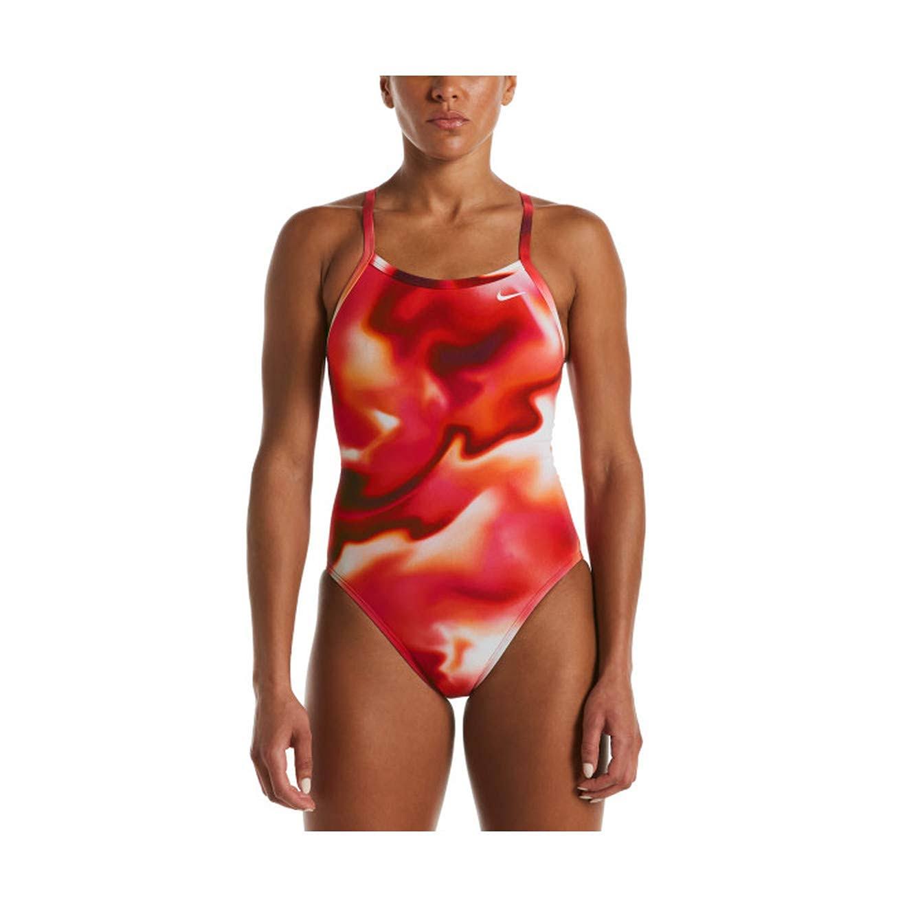 Nike Swim Women's Amp Axis Racerback One Piece - University Red 22