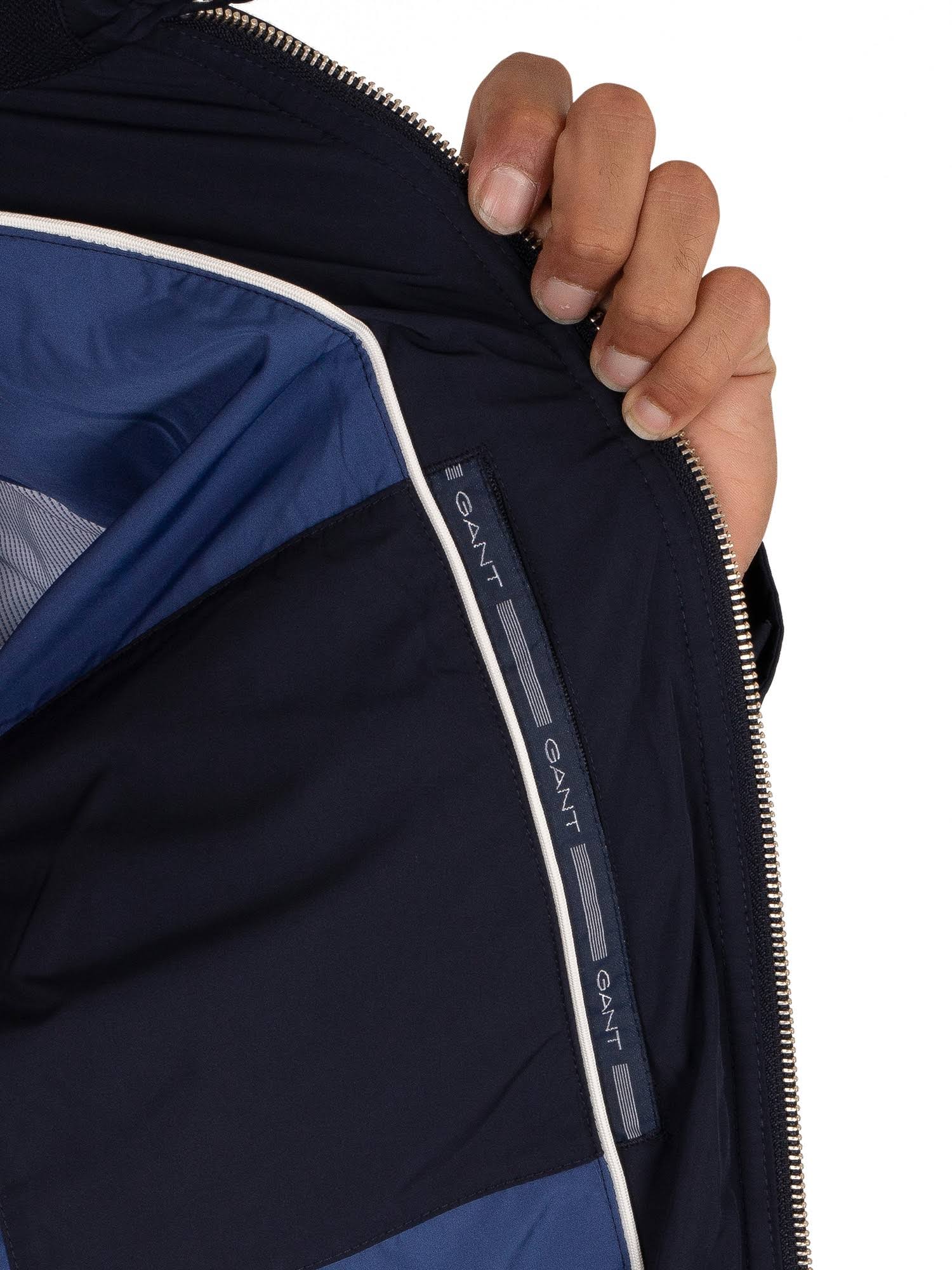 Gant Quilted Windcheater Jacket Navy