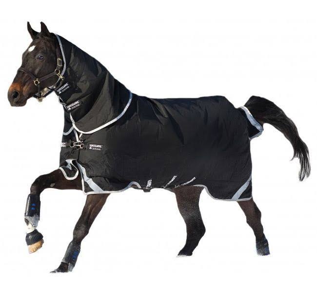 Rambo Supreme Turnout Medium with Vari-Layer Black u0026 Silver 250g