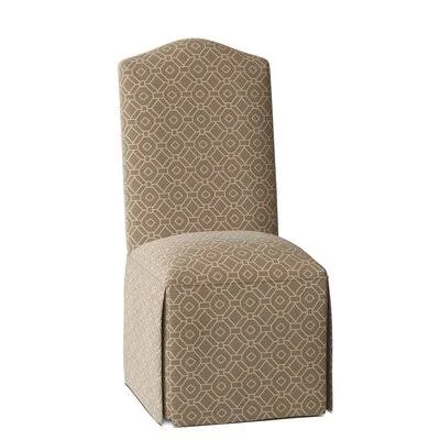 Moncalieri Upholstered Parsons Chair Winston Porter Body Fabric: Laney Linen