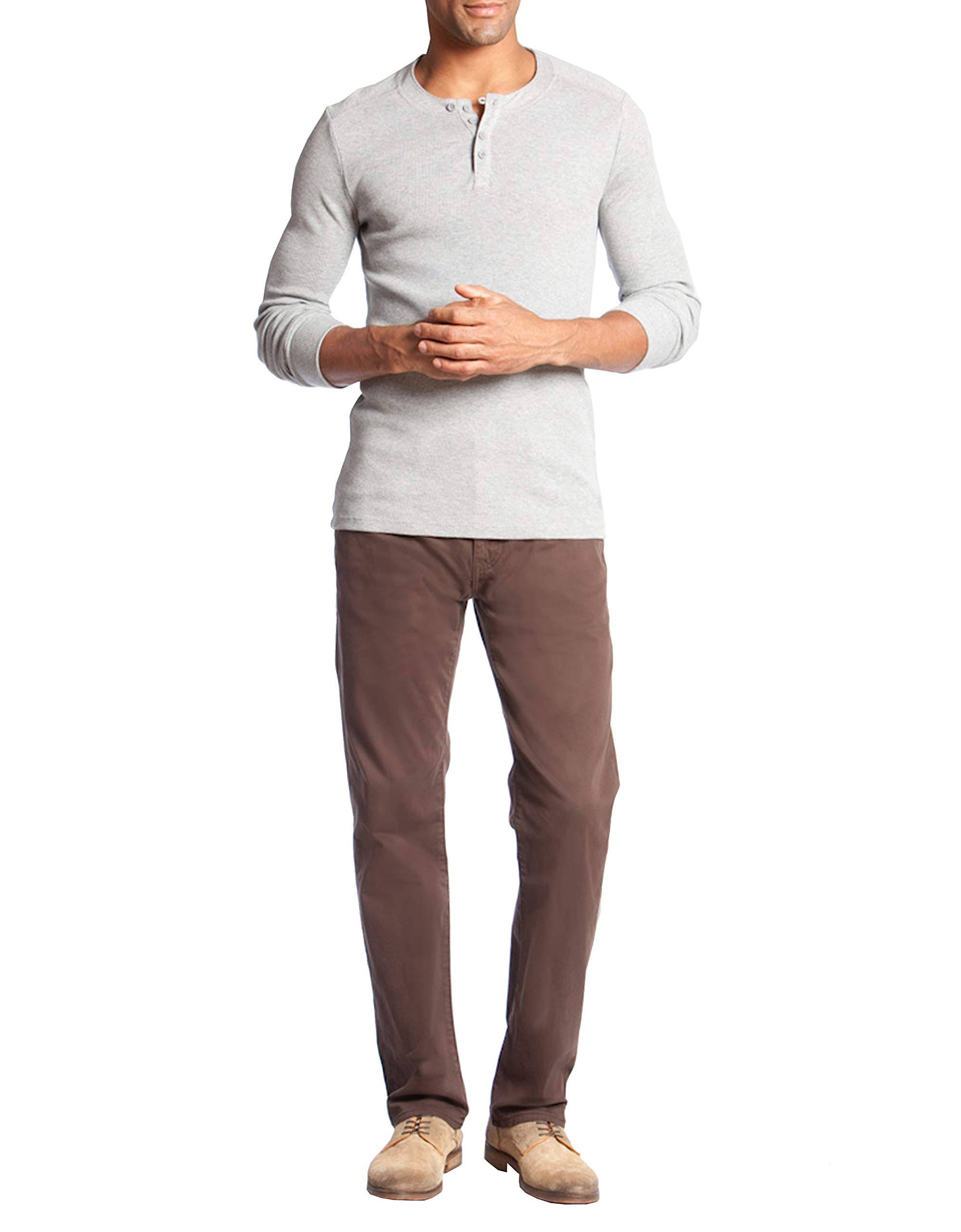 Mavi Mens Zach Regular Rise Straight Leg Pants