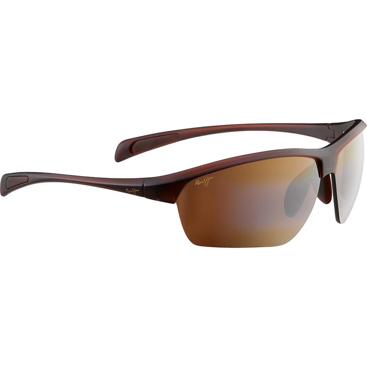 Maui Jim Stone Crushers Sunglasses Matte Rootbeer