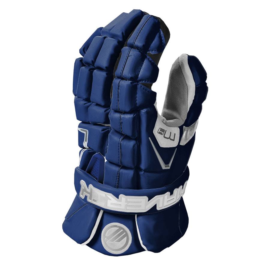 Maverik M4 Lacrosse Gloves Navy Blue 10 inch