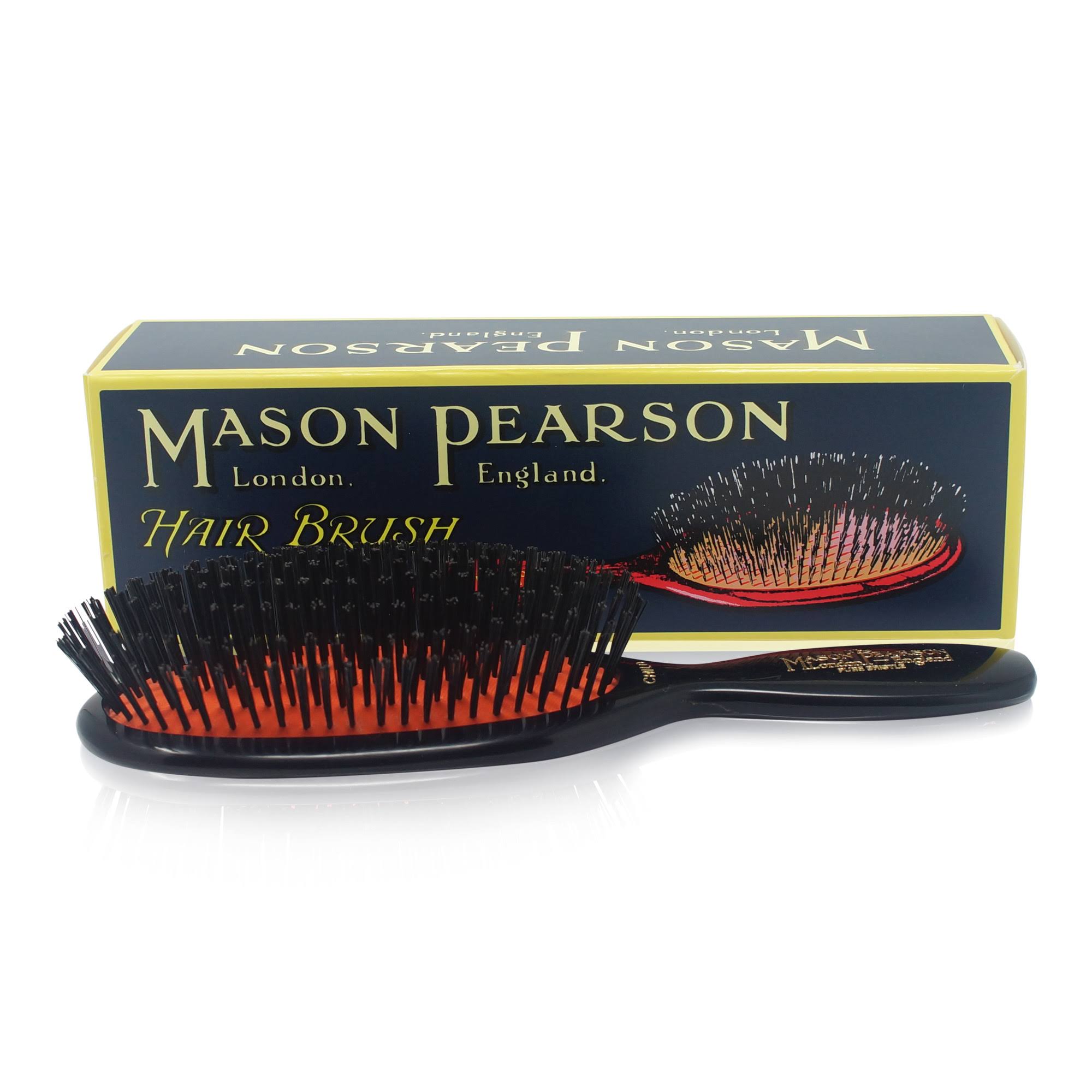 Mason Pearson Child Pure Bristle CB4 Brush, Dark Ruby - 1 piece