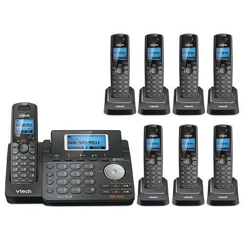 Vtech DS6151 Expandable Cordless Phone and Ds6101-7 Extra Handsets