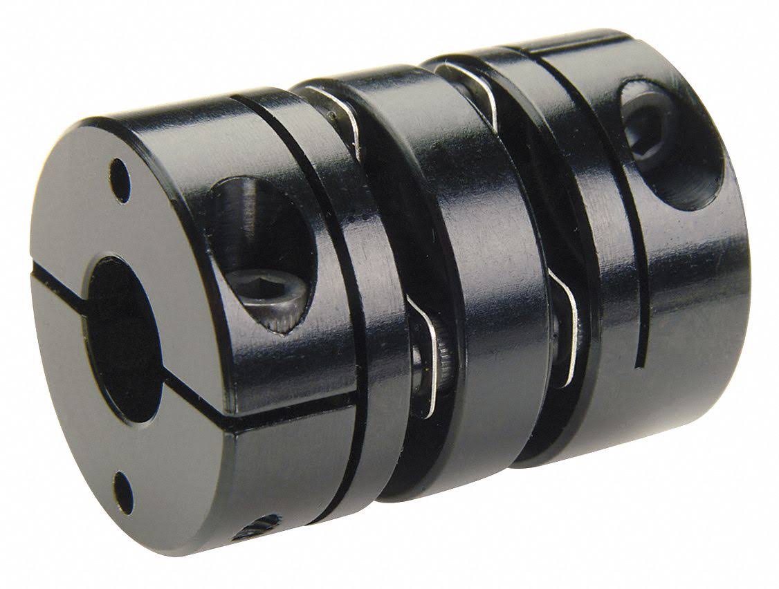 Ruland Manufacturing DCD26-12-8-A Coupling,Double Disc,Bore 3/4x1/2 in