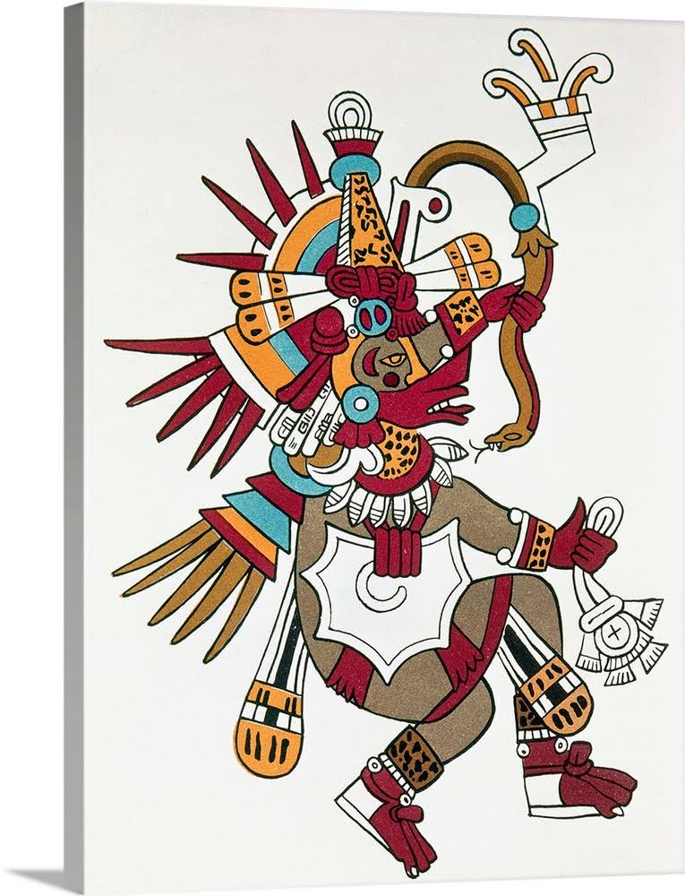 Mexico: Quetzalcoatl | Canvas Wall Art Print | Great Big Canvas | 30x40