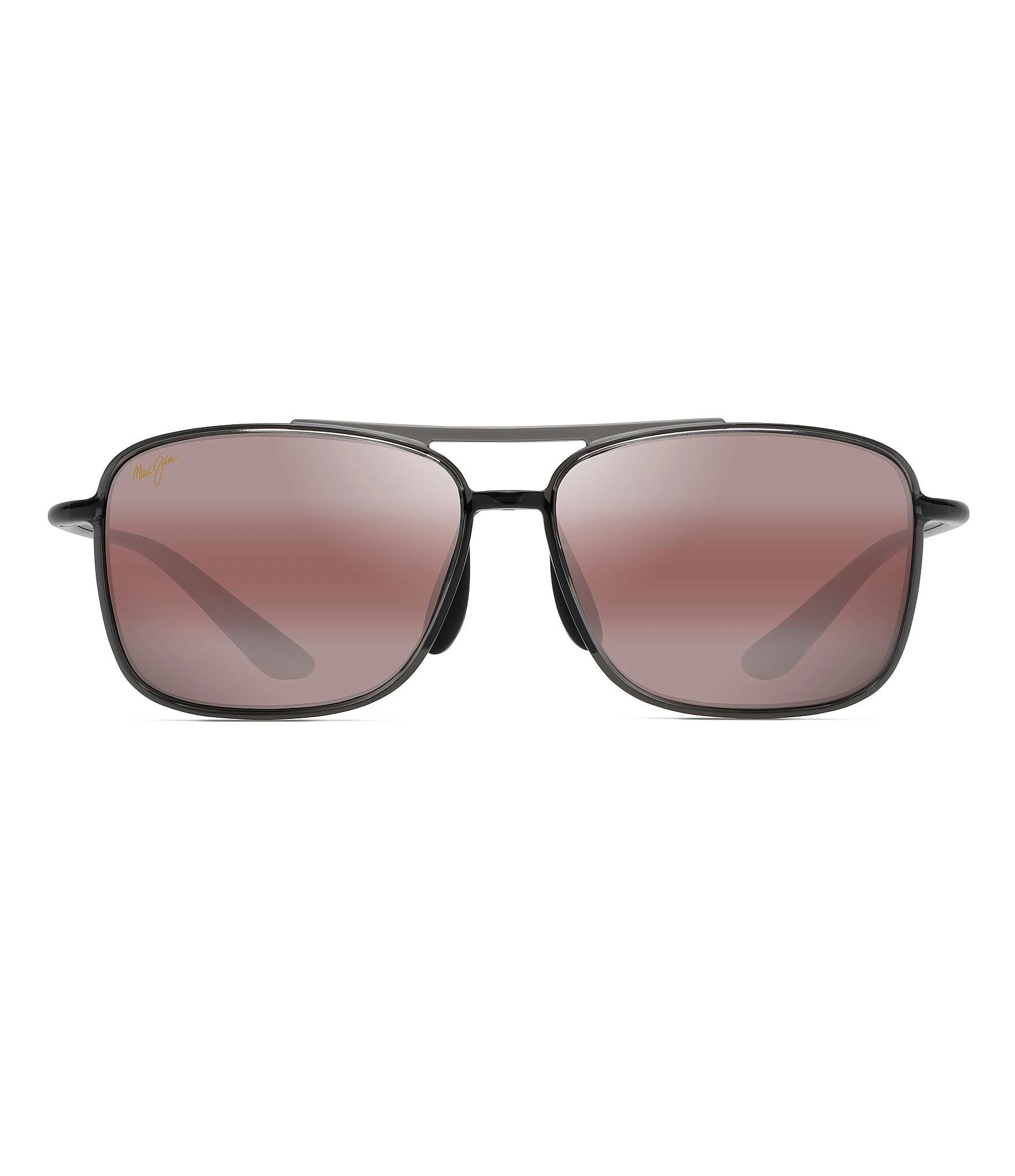 Maui Jim Kaupo Gap Sunglasses Translucent Smoke Grey / Maui Rose