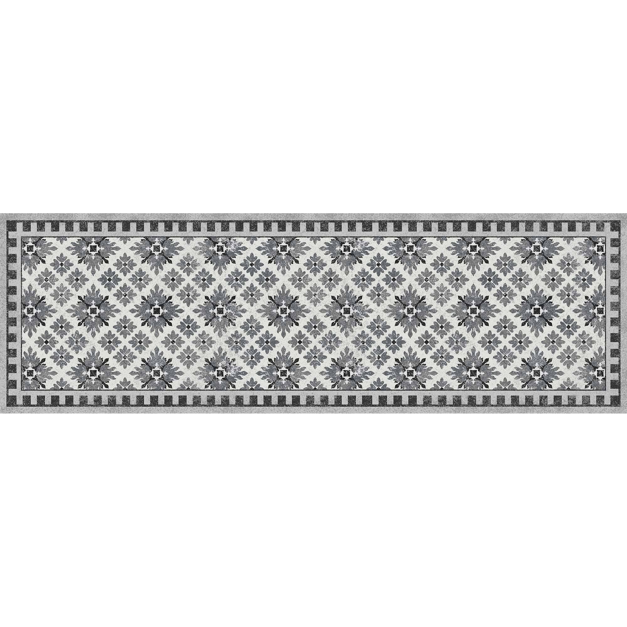 Bungalow Flooring Kirkwood 2x6 Runner, Black