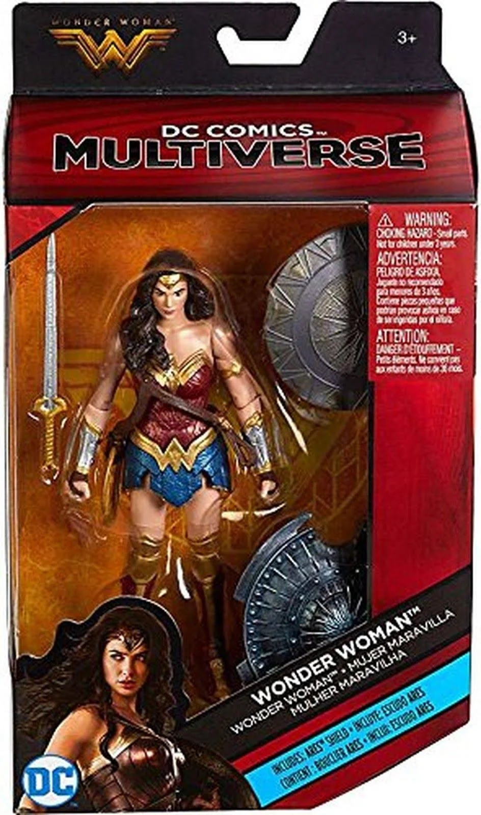 DC Comics Multiverse Wonder Woman - Movie Ares Shield Build A Figure