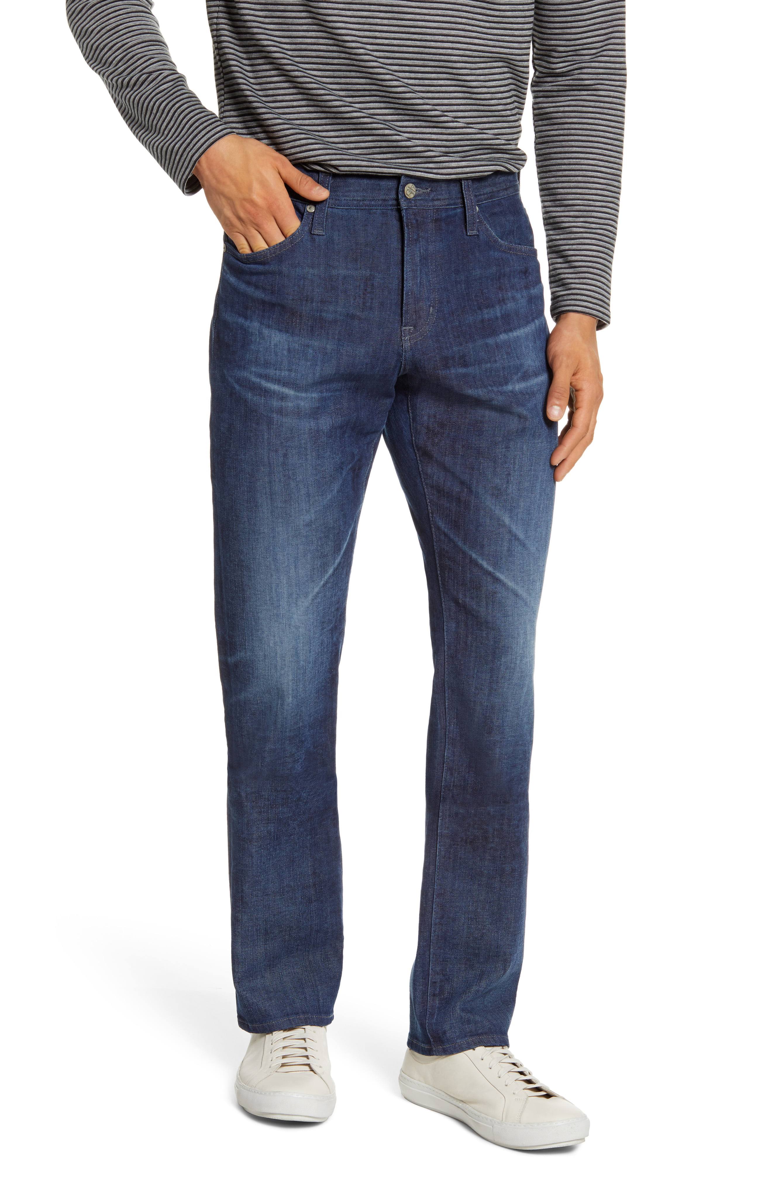 Ag Jeans Everett Slim Straight Leg Jeans - Blue - 31