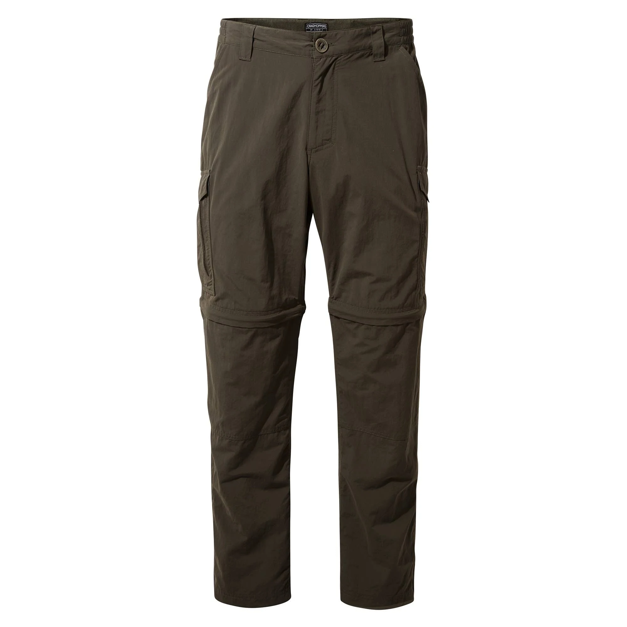 Craghoppers Mens NosiLife Convertible Trousers Woodland Green