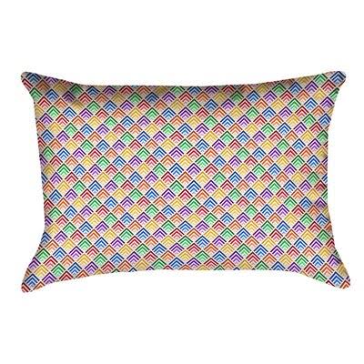 Avicia Indoor/Outdoor Lumbar Pillow Latitude Run Color: Pastel Yellow