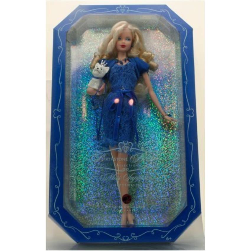 Barbie Pink Label Collection- Birthstone Beauties Collection Miss Sapphire Doll September