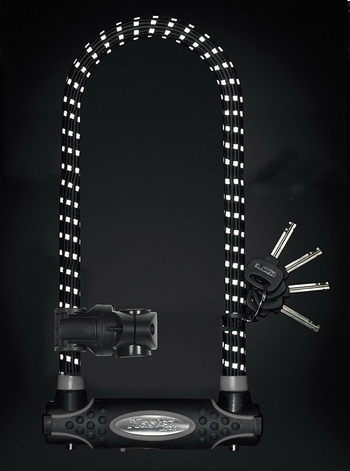 Master Lock LW Fa003550819 Reflex U-Lock Black 280 x 110 x 13mm