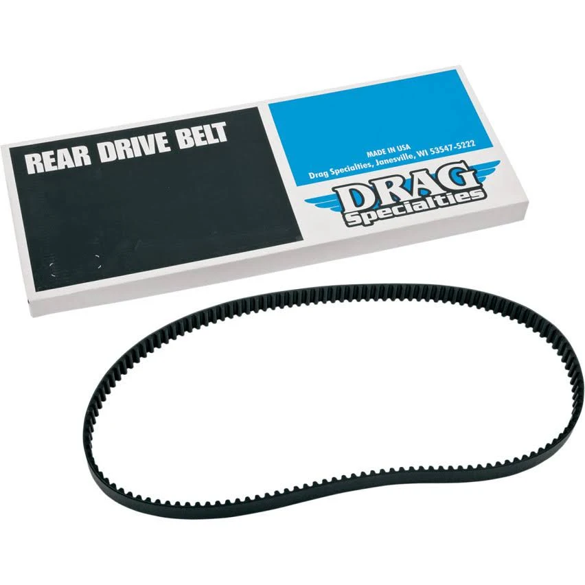 Drag Specialties 1-1/8x22 Rear Drive Belt 133 Tooth for Harley - Repl. OEM #40015-00