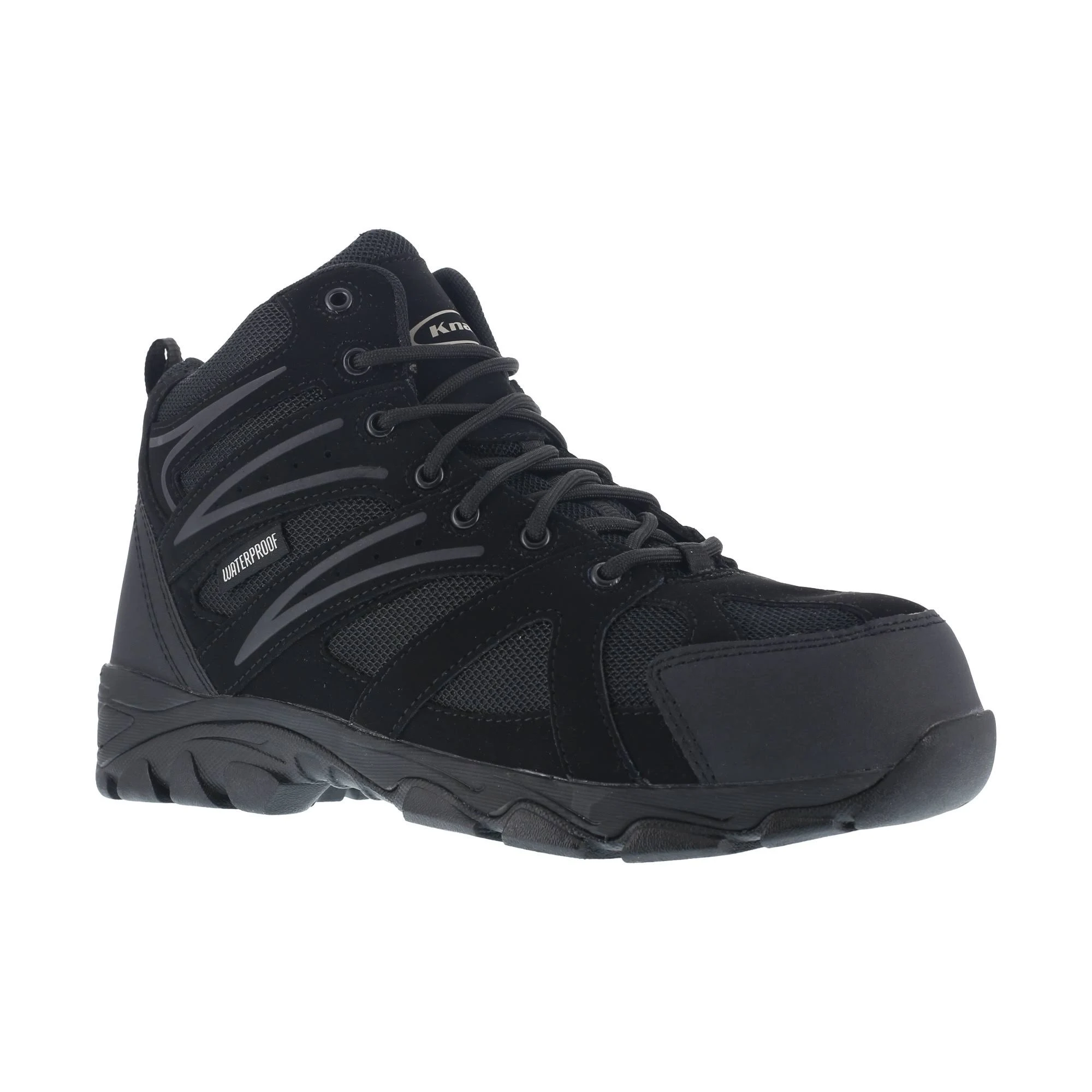 Knapp Ground Patrol Composite Toe Waterproof Boots, Men's Black