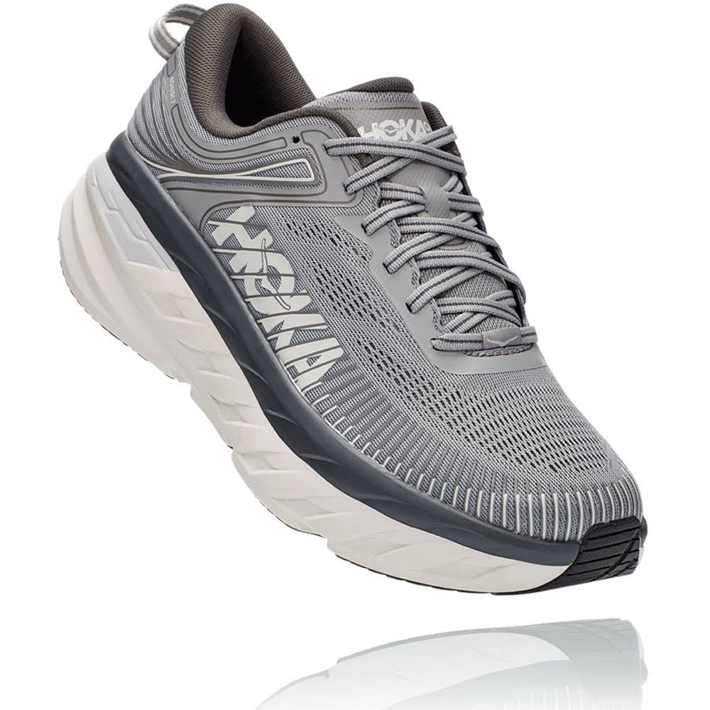 Hoka One One Men's Bondi 7, 13 / Wild Dove/Dark Shadow