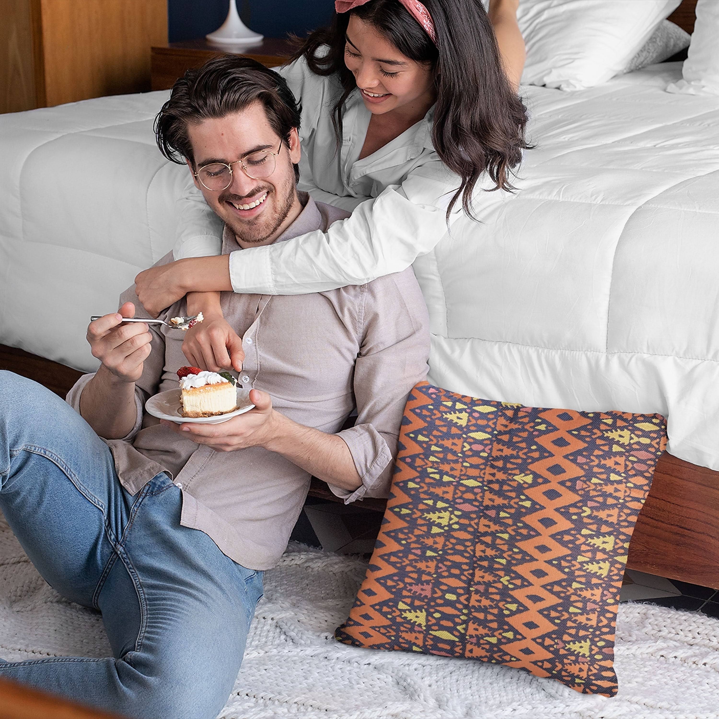 Plutus 20x22 x 26x22 Parade Abstract Luxury Throw Pillow in Multi-Color