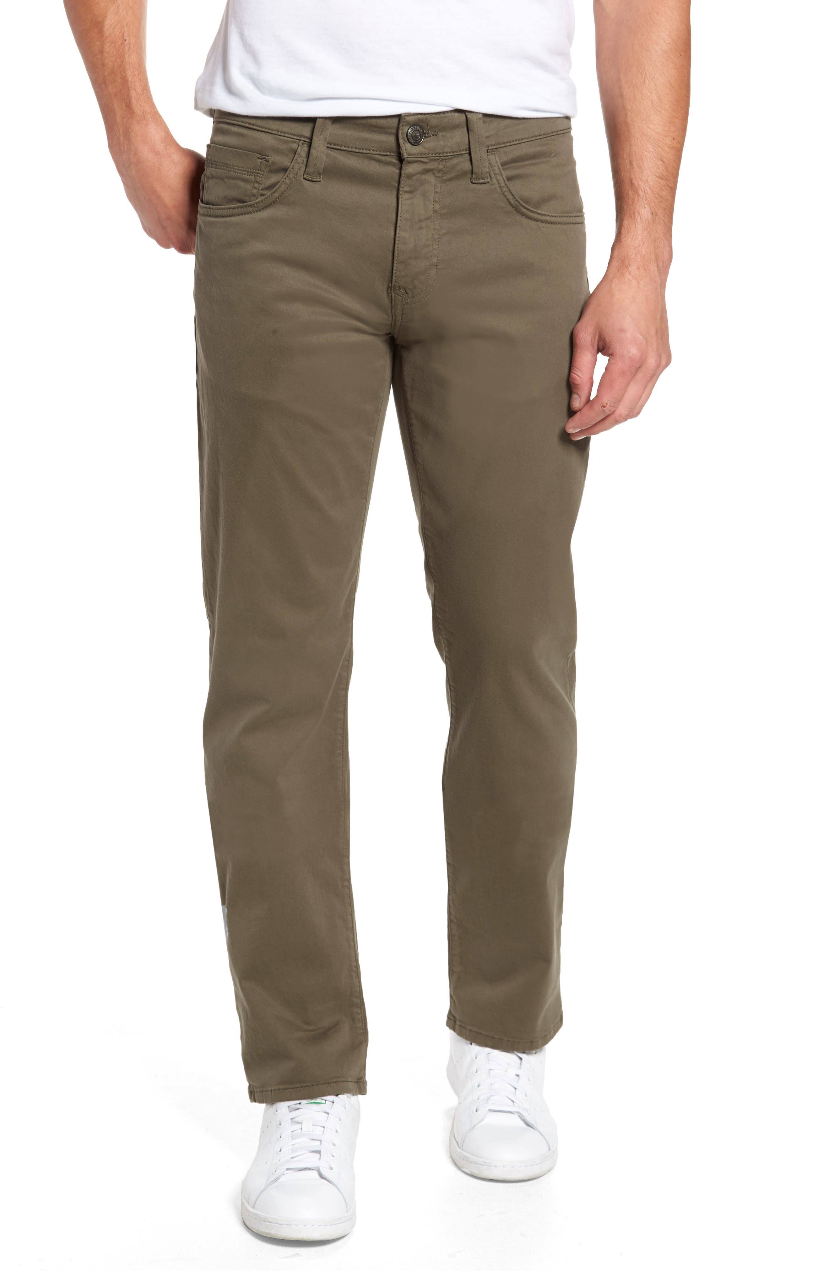 Mavi Men&s Zach Straight Leg Twill