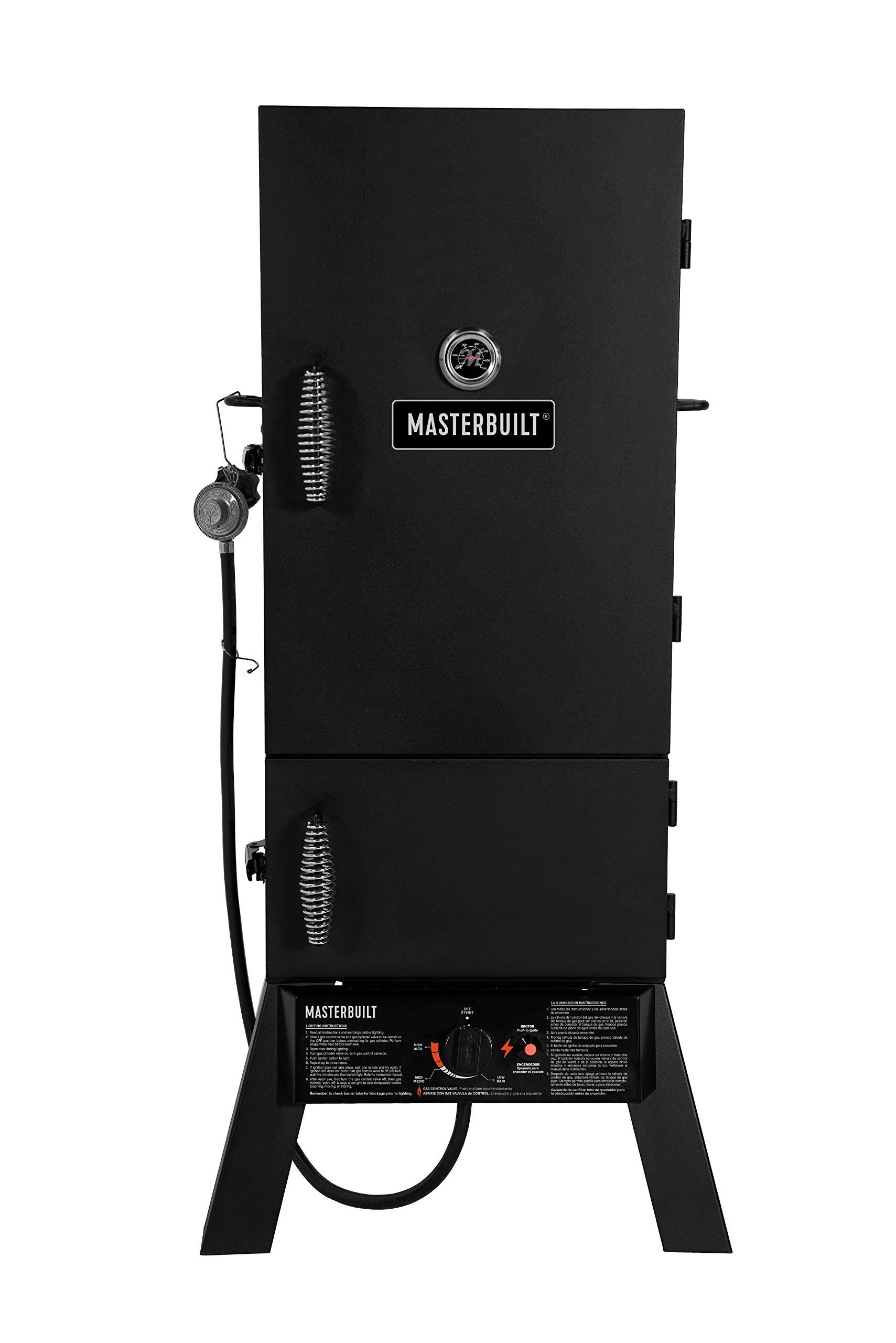 Masterbuilt MB20051311 Gas Smoker, Black