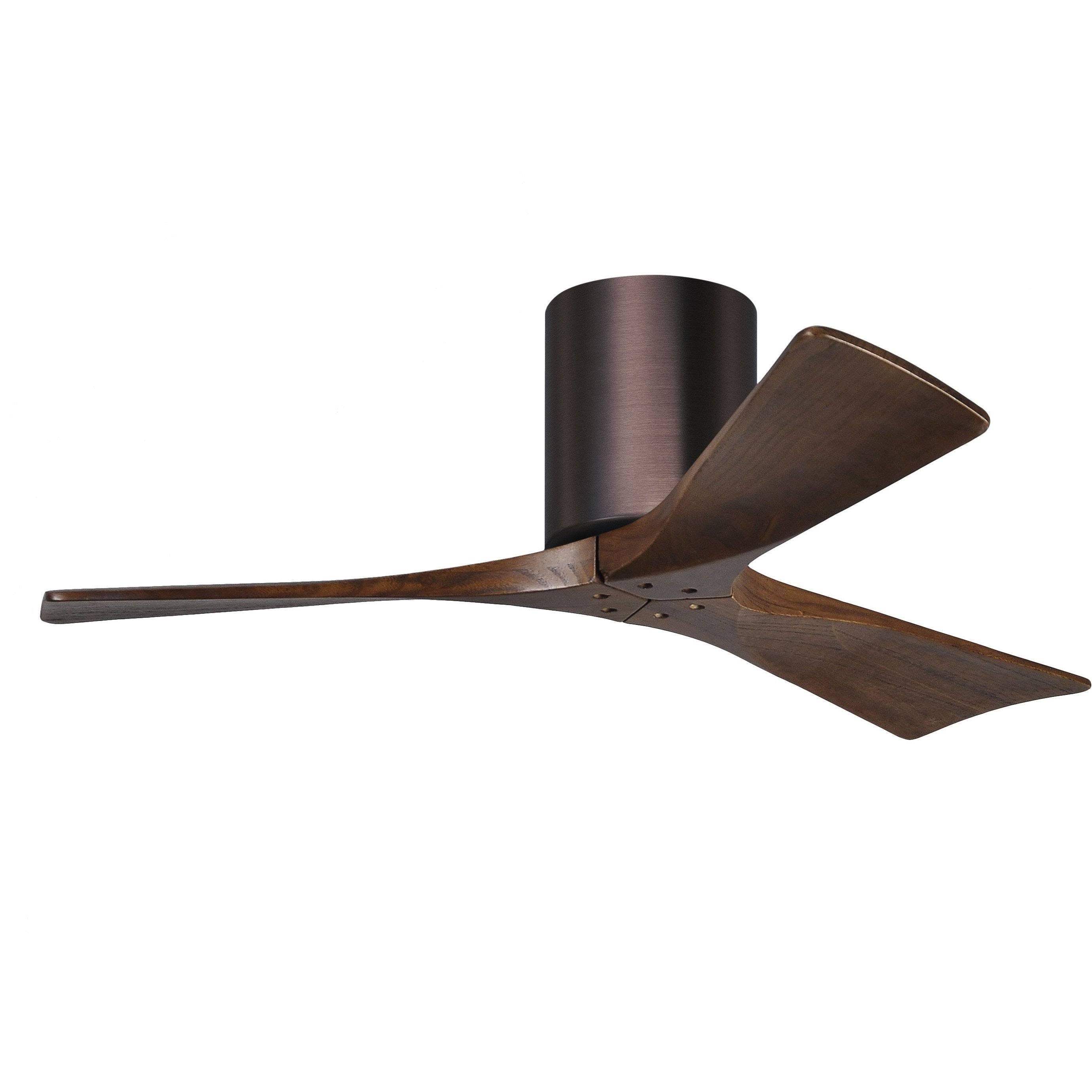 Irene Hugger Ceiling Fan by Matthews Fan Company, Brushed Bronze, IR3H-BB-WA-42