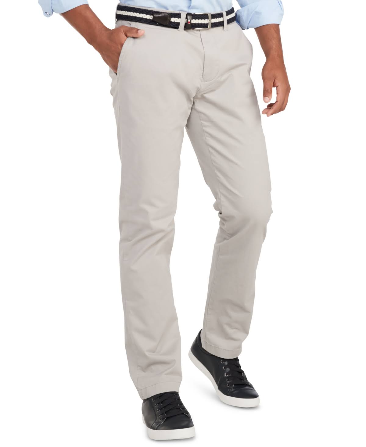 Tommy Hilfiger Men's Stretch Chino Pants in Custom Fit