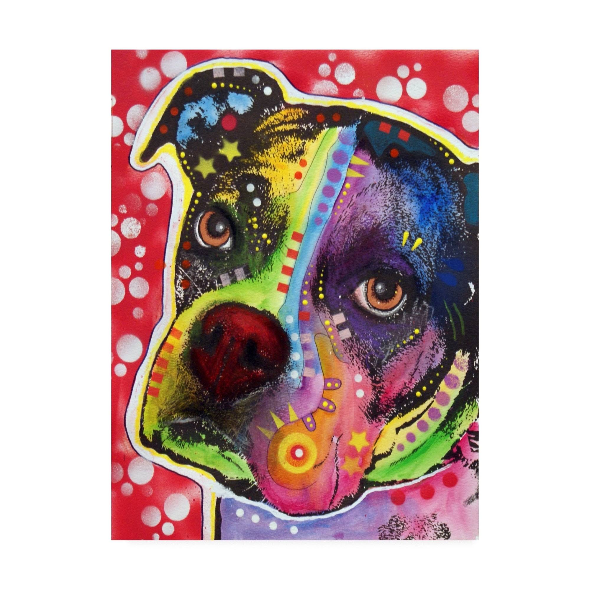 Trademark Fine Art The Young Boxer by Dean Russo, 35x47