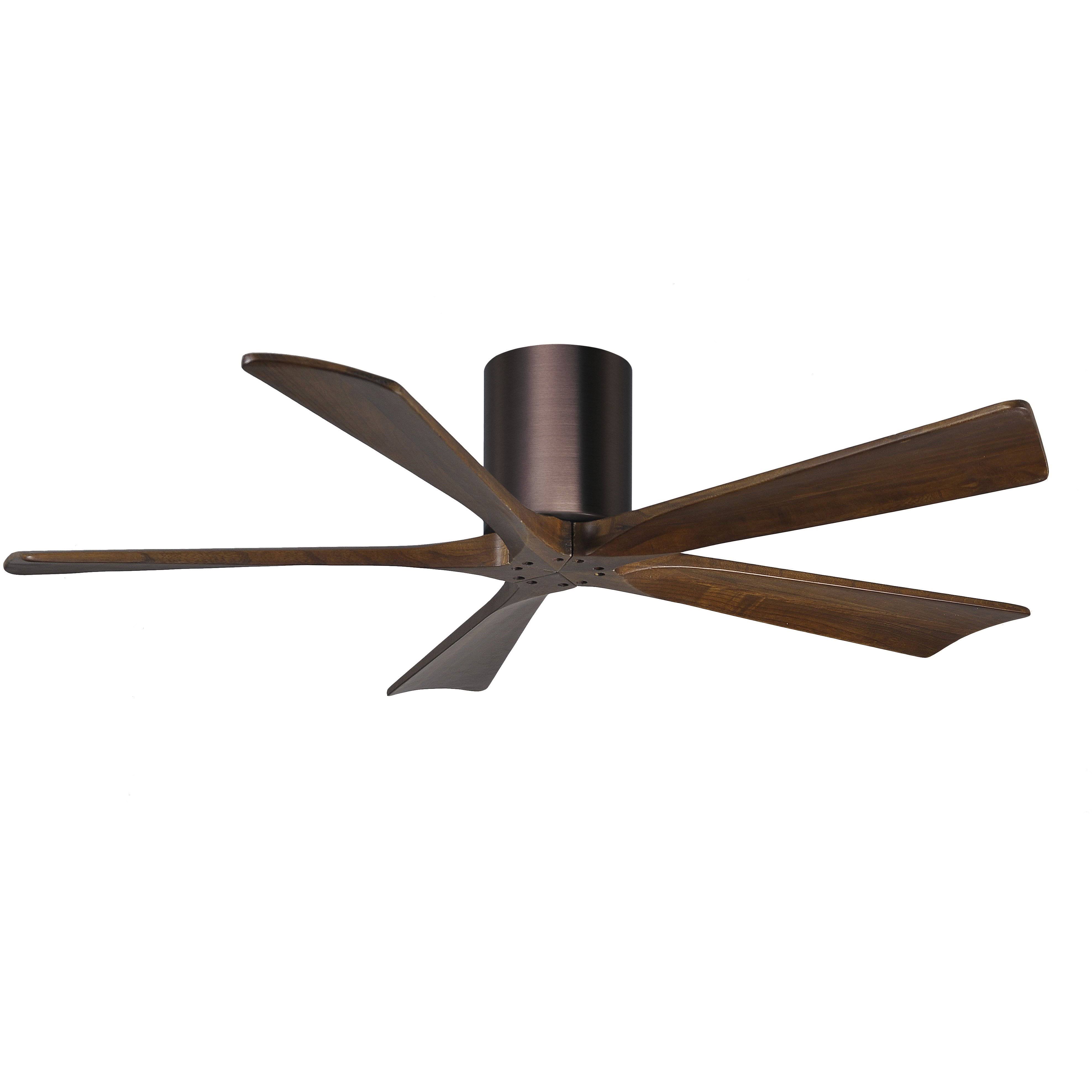Irene Hugger Ceiling Fan by Matthews Fan Company, Brushed Bronze, IR5H-BB-WA-52