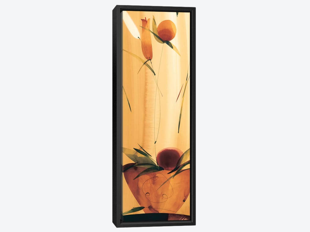 Lola Abellan Canvas Art Prints - Slender Florals I ( Floral u0026 Botanical art)