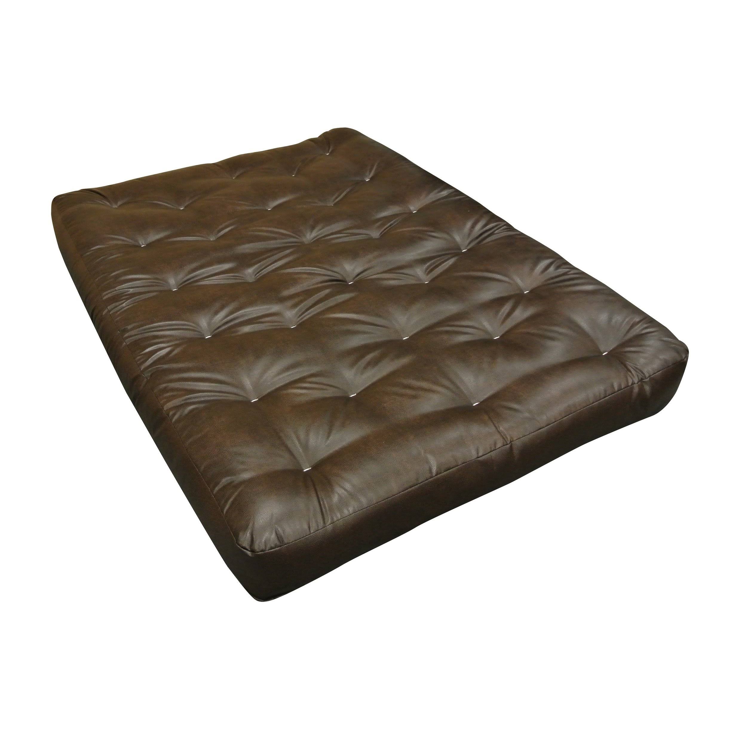 9x22 FeatherTouch II #626 Twin XL Leather Futon Mattress Quantity 1, Material Cotton, Color Leather - Gold Bond - 0626L0-0120