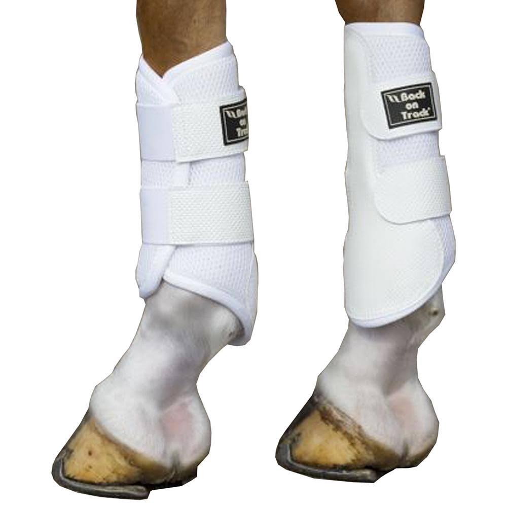 Back on Track Splint Boots Small / White