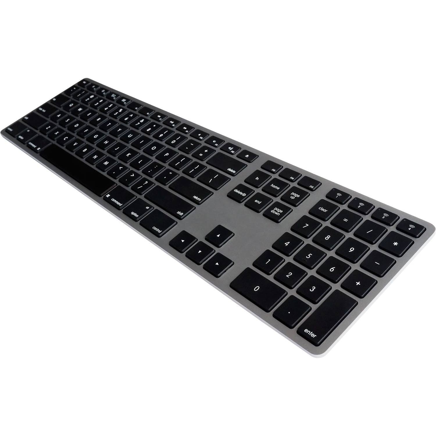 Matias Wireless Aluminum Keyboard - Space Gray