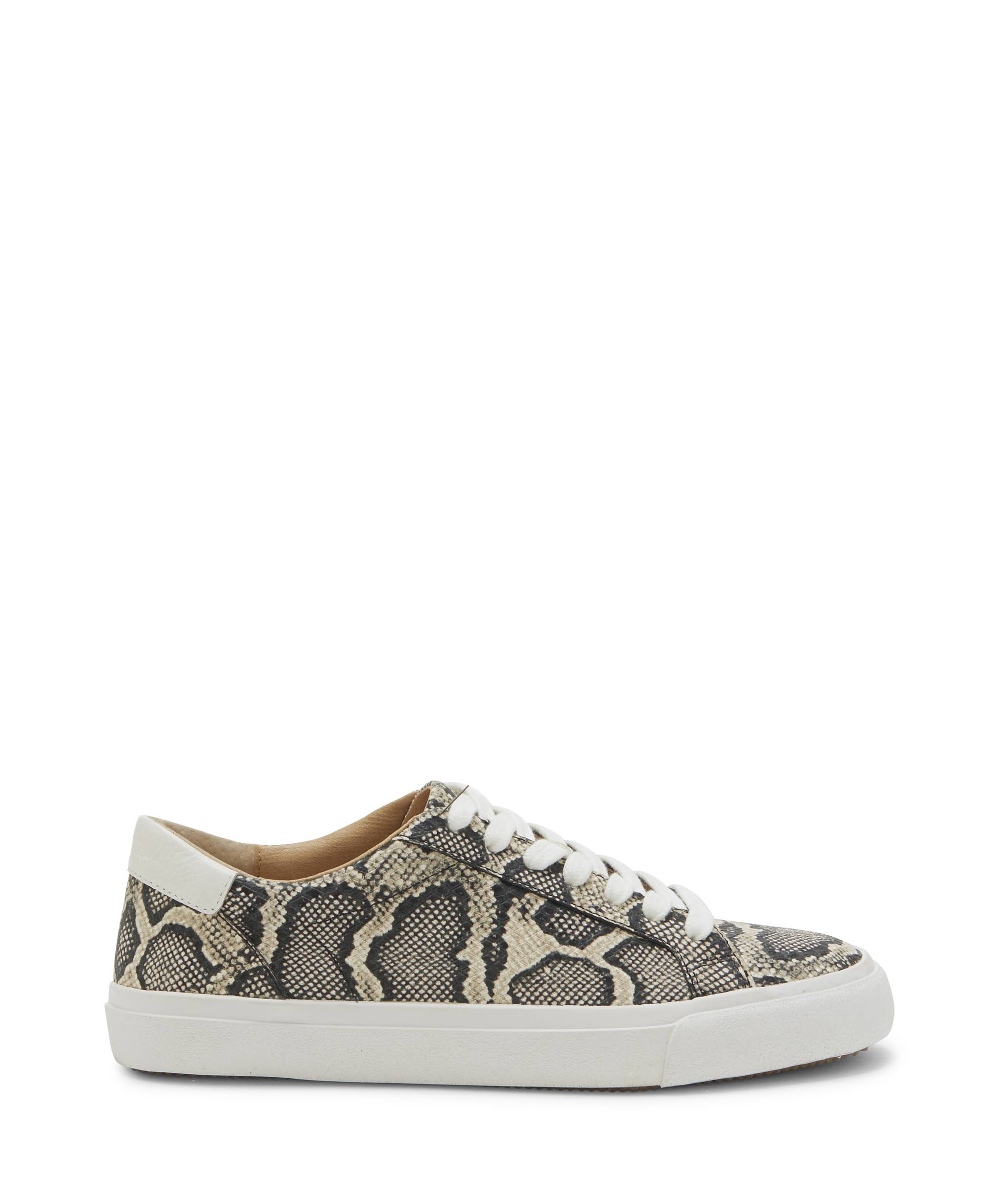 Lucky Brand Darleena Sneaker - Women's - Beige Snake Print - Size 5