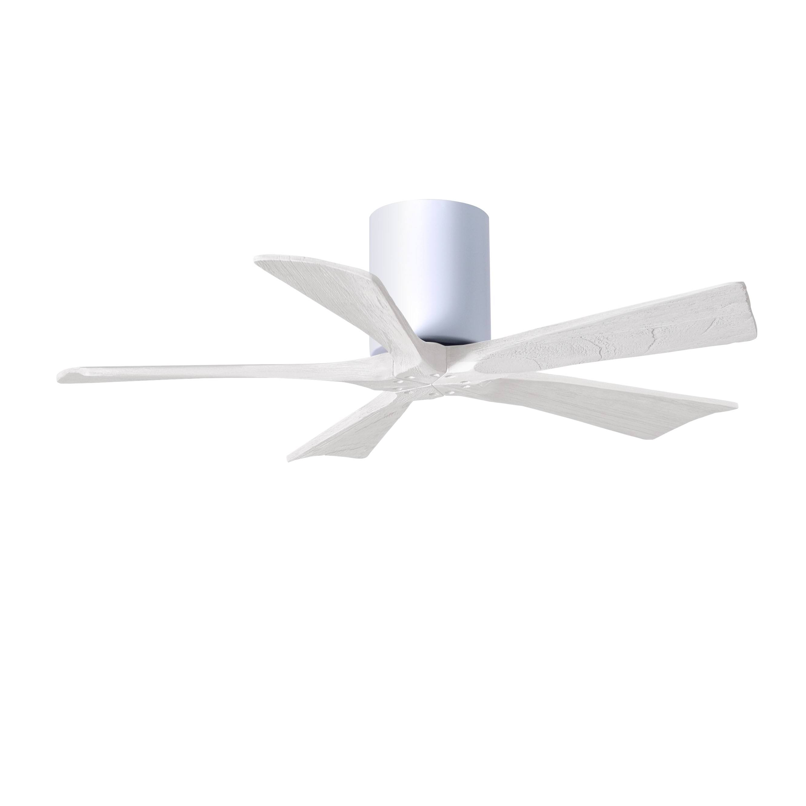 Matthews Fans-IR5H-WH-MWH-42-Irene - Ceiling Fan Matte White 42