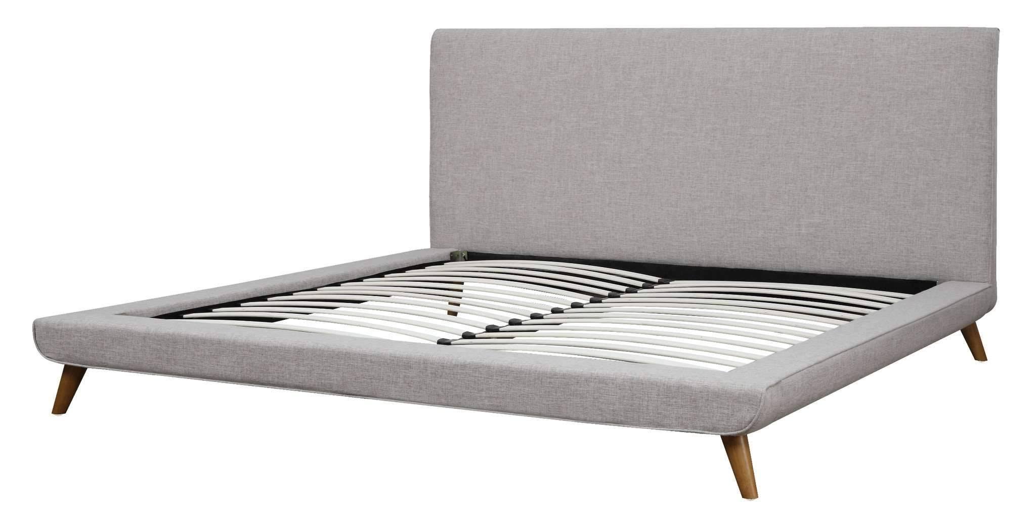 TOV Furniture Nixon Grey Linen Full Bed